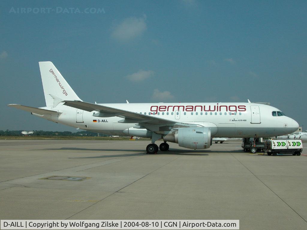 D-AILL, 1997 Airbus A319-114 C/N 689, lsf Lufthansa