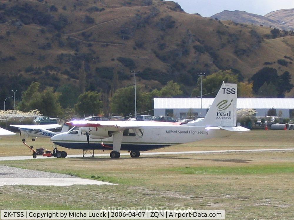 ZK-TSS, Britten-Norman BN-2A-26 Islander C/N 2043, Mildford Sound Flightseeing
