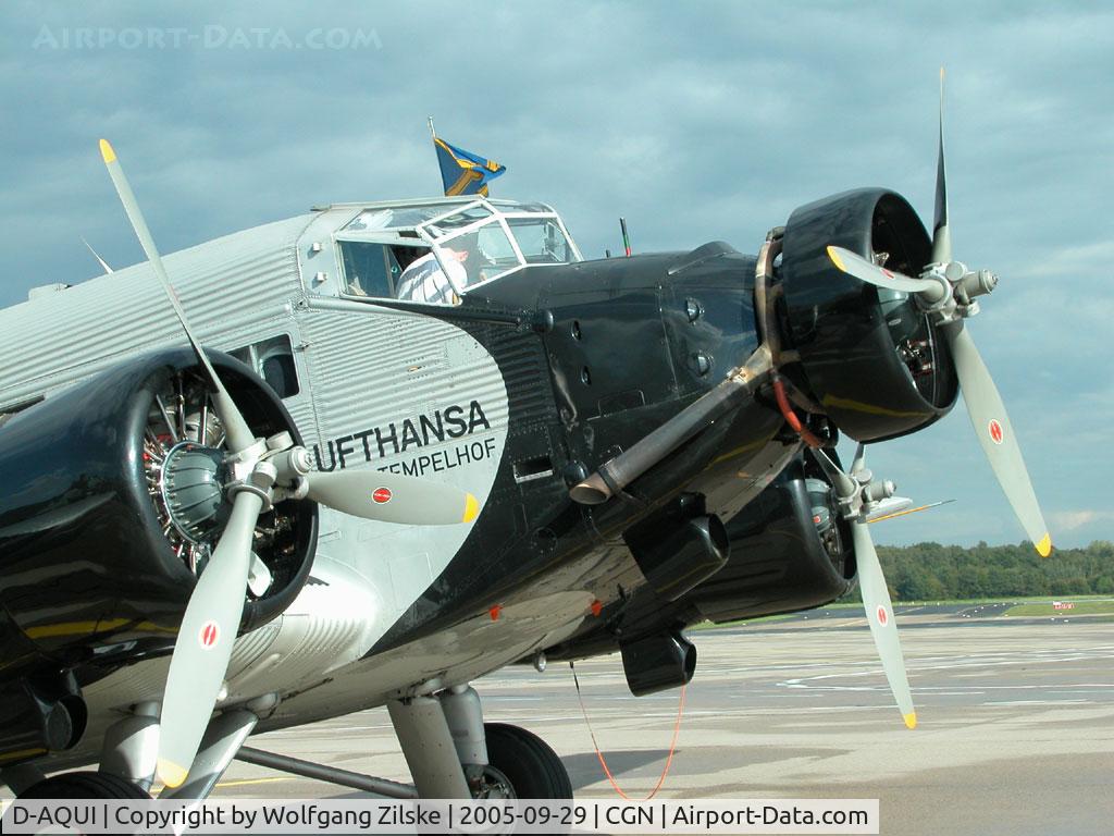 D-AQUI, Junkers (CASA) 352L (Ju-52) C/N 100, visitor