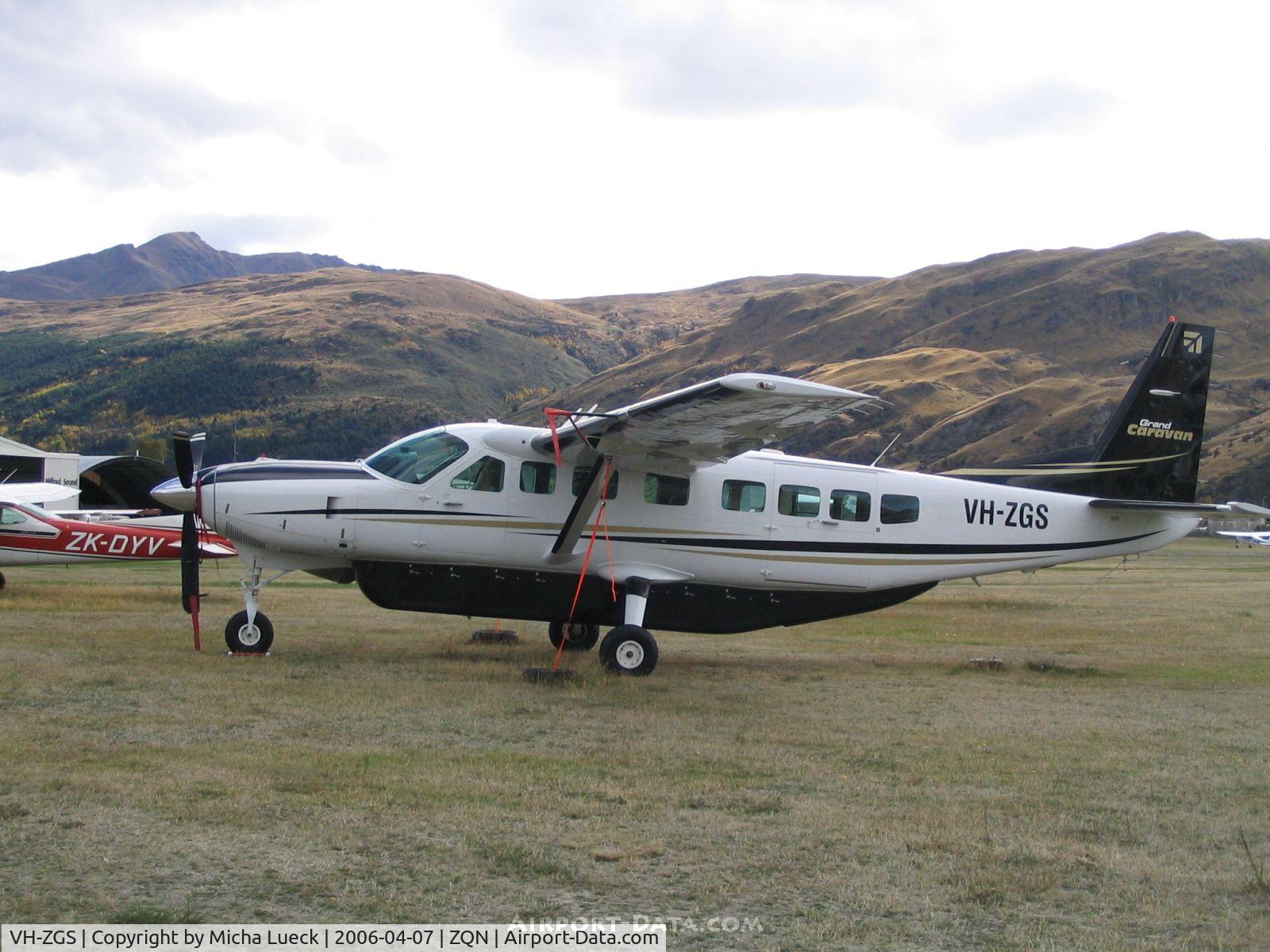 VH-ZGS, 2003 Cessna 208B Grand Caravan C/N 208B1035, Grand Caravan from Australia in Queenstown, New Zealand