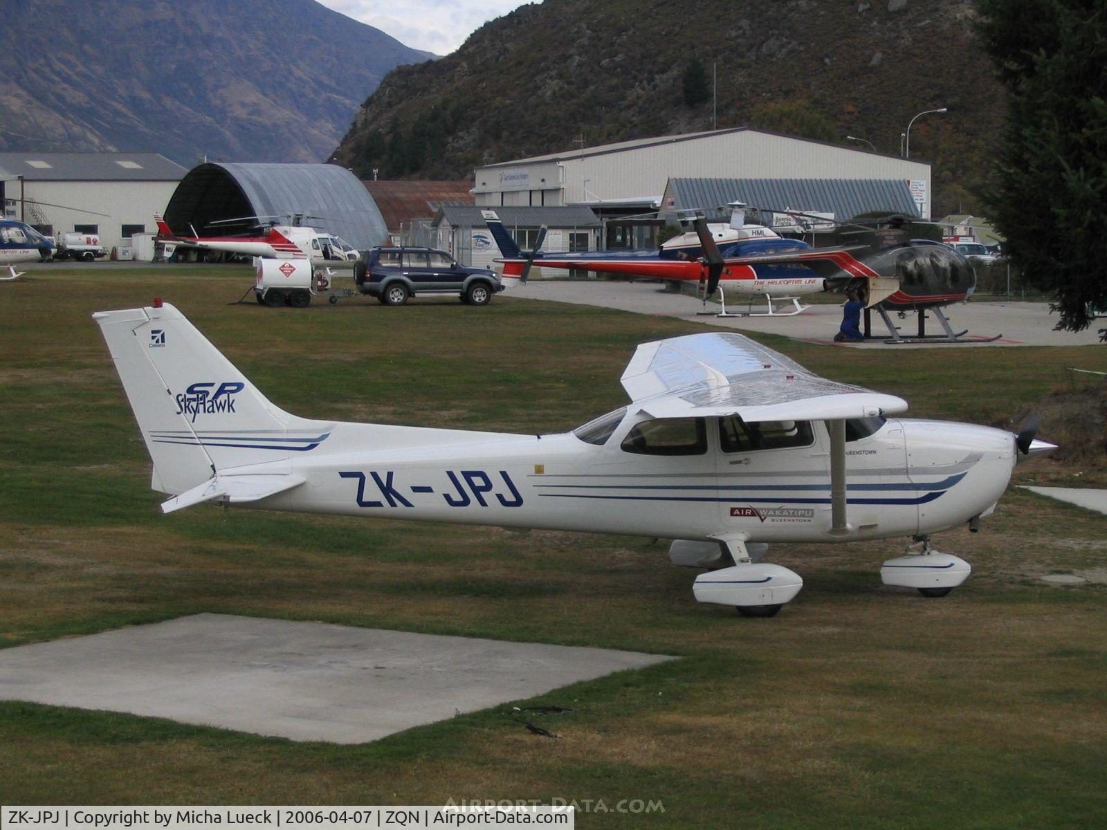 ZK-JPJ, 2003 Cessna 172S C/N 172S9523, At Wakatipu Aero Club in Queenstown
