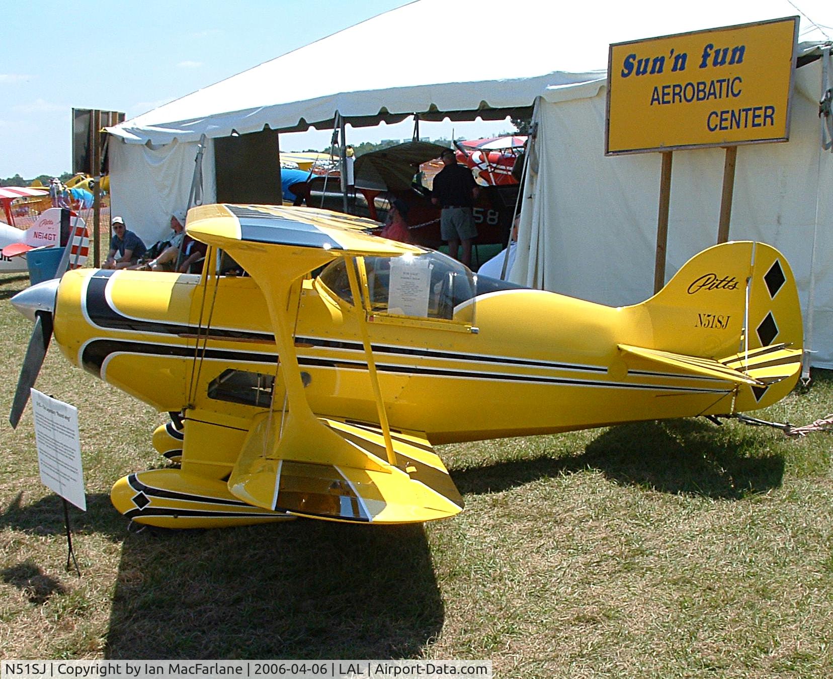 N51SJ, 1968 Pitts S-1 Special C/N PAM14372, Pitts Special