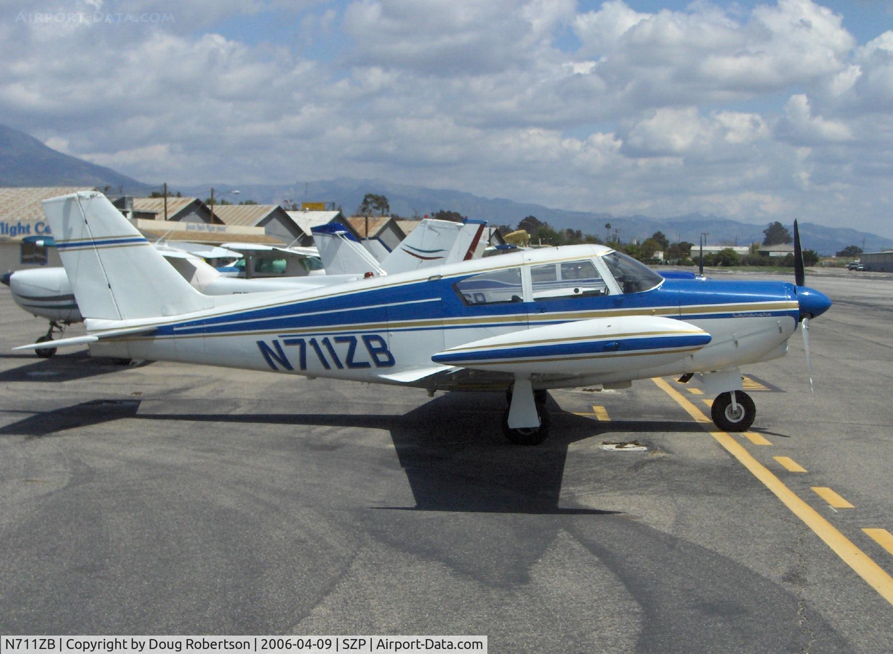 N711ZB, 1960 Piper PA-24-250 Comanche C/N 24-1794, 1960 Piper PA-24-250 COMANCHE, Lycoming O-540-E 250 Hp, tip tanks
