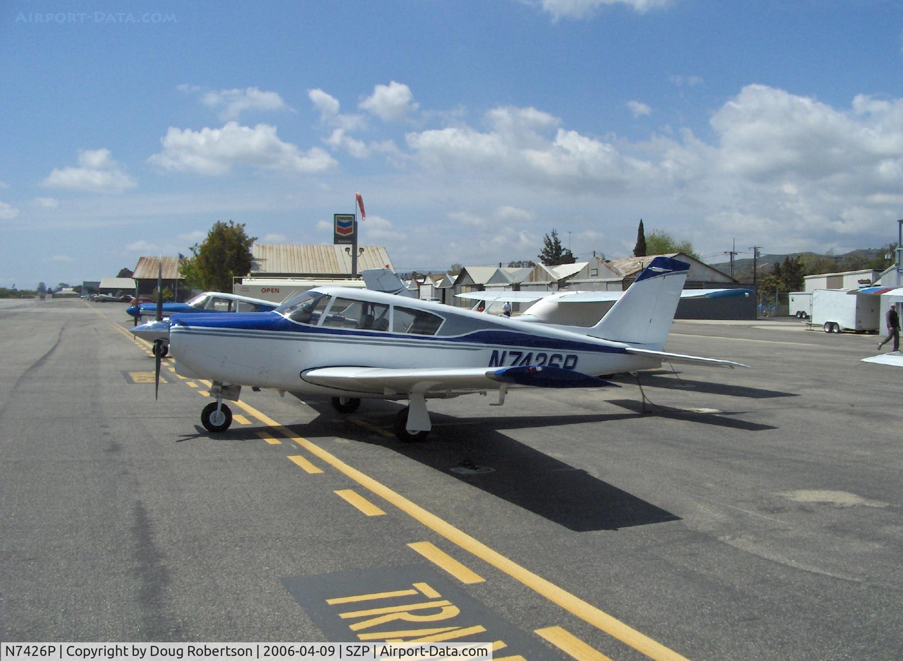 N7426P, 1961 Piper PA-24-250 Comanche C/N 24-2614, 1961 Piper PA-24-250 COMANCHE, Lycoming O-540-E 250 Hp, tri-blade prop