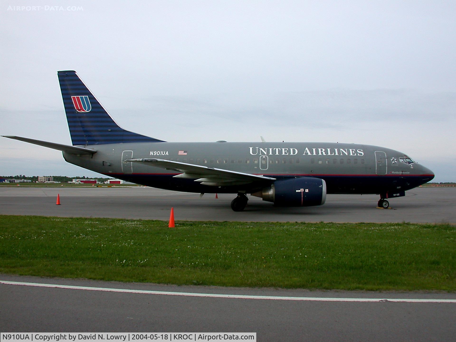 N910UA, 1991 Boeing 737-522 C/N 25254, N910UA KROC.