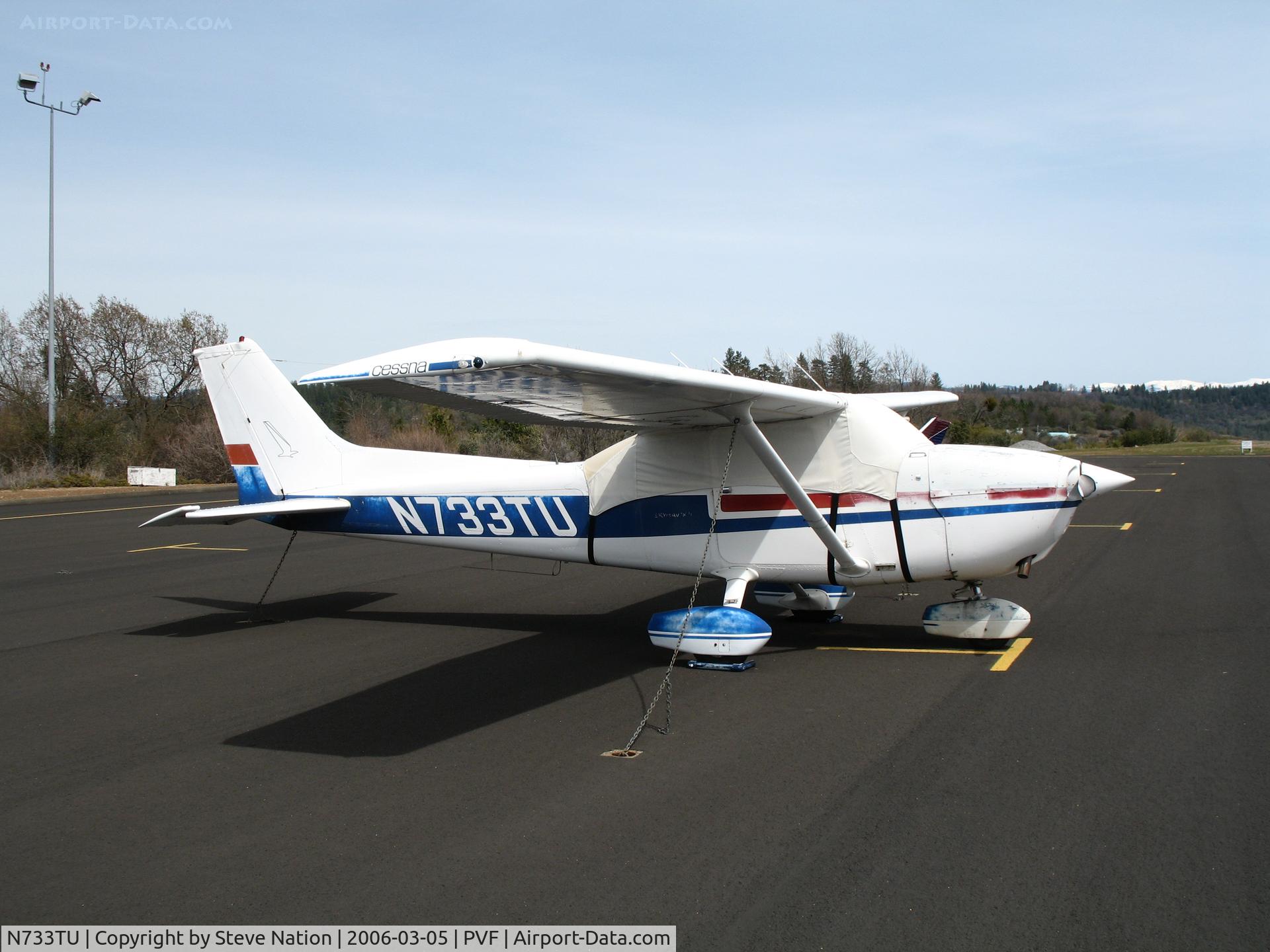 N733TU, 1977 Cessna 172N C/N 17268543, 1977 Cessna 172N @ sunny and cool Placerville Airport, CA