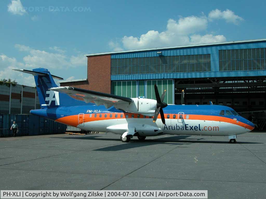 PH-XLI, 1987 ATR 42-320 C/N 066, rare visitor