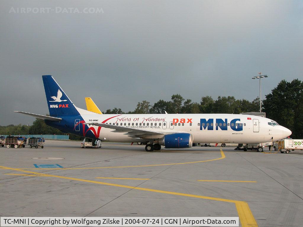 TC-MNI, 1989 Boeing 737-4K5 C/N 24128, visitor
