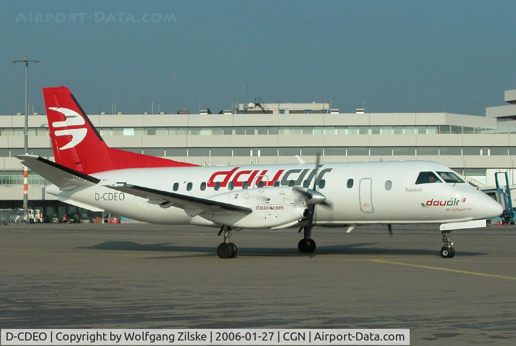 D-CDEO, 1990 Saab 340B C/N 340B-215, Flight to Rostock