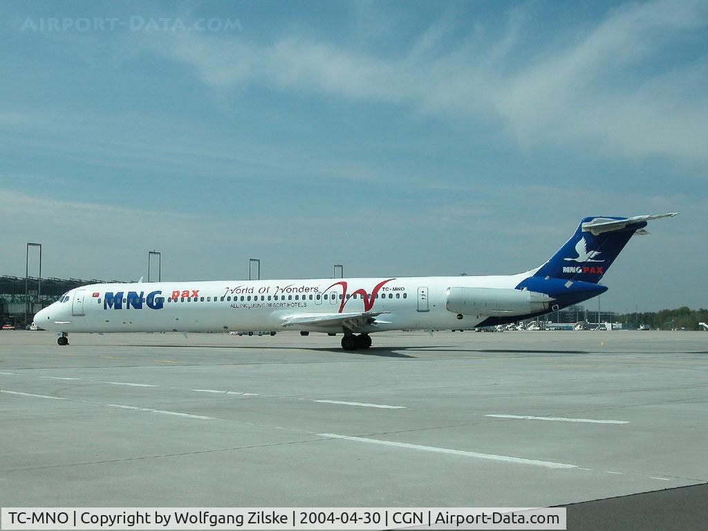 TC-MNO, 1982 McDonnell Douglas MD-82 (DC-9-82) C/N 49138, Charterflight