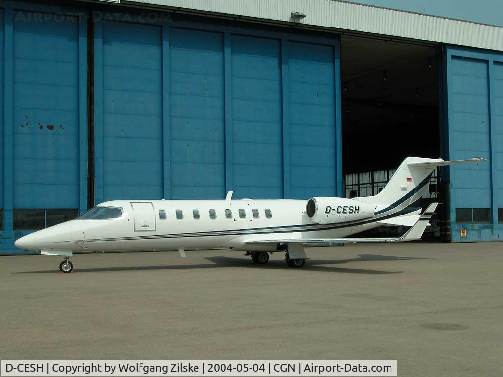 D-CESH, 1998 Learjet 45 C/N 017, Was based