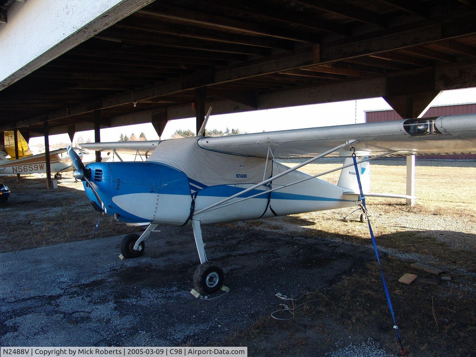 N2488V, 1948 Cessna 140 C/N 14757, When she lived in Indiana
