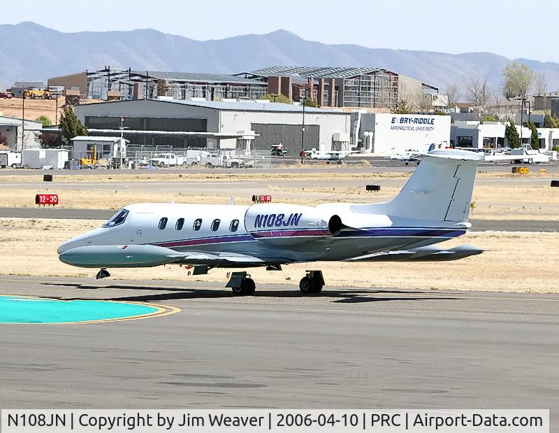 N108JN, 1980 Gates Learjet 35A C/N 35A-358, Photograaphed at Prescott, AZ