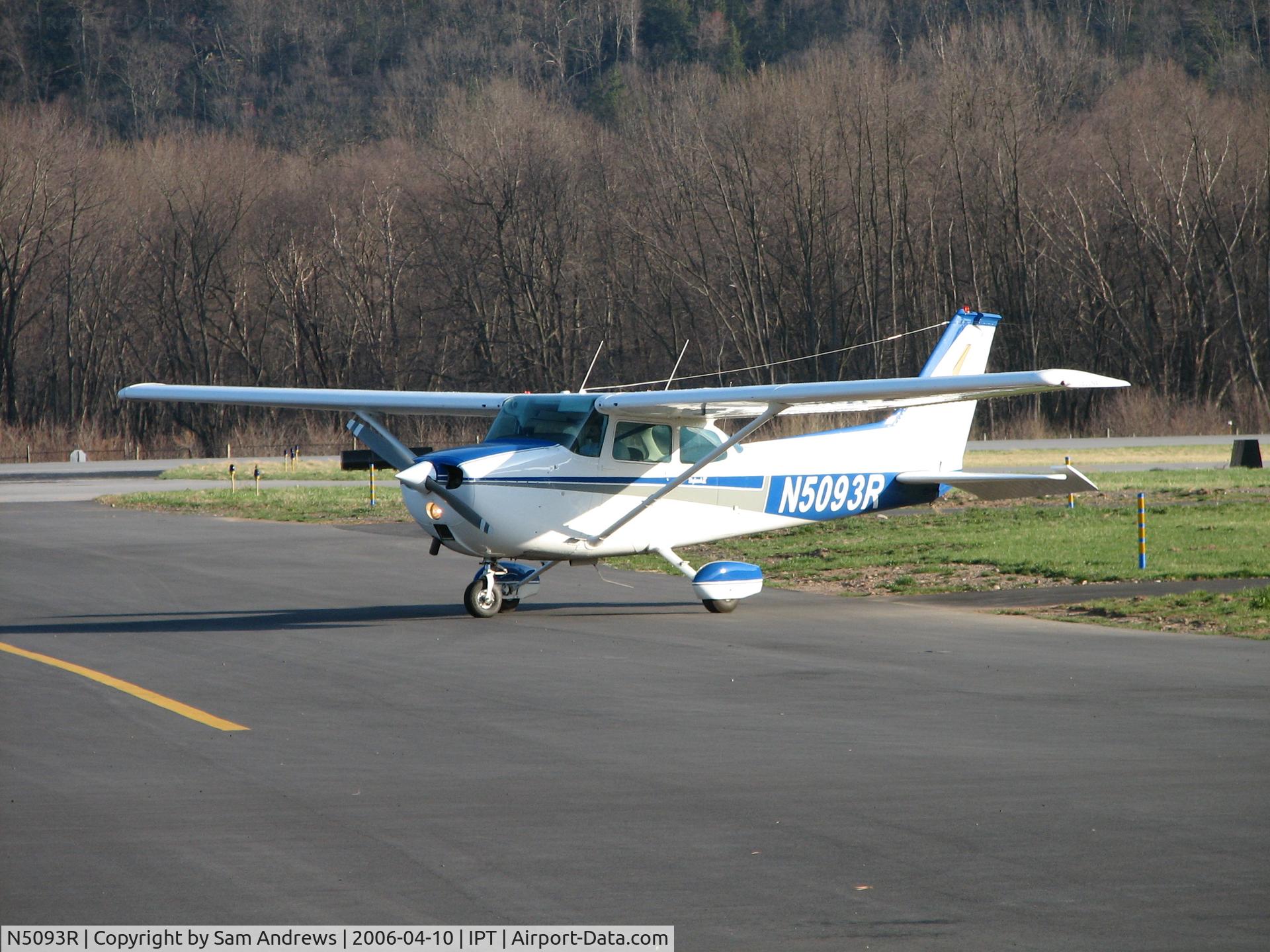 N5093R, 1974 Cessna 172M C/N 17263331, Just after shutdown