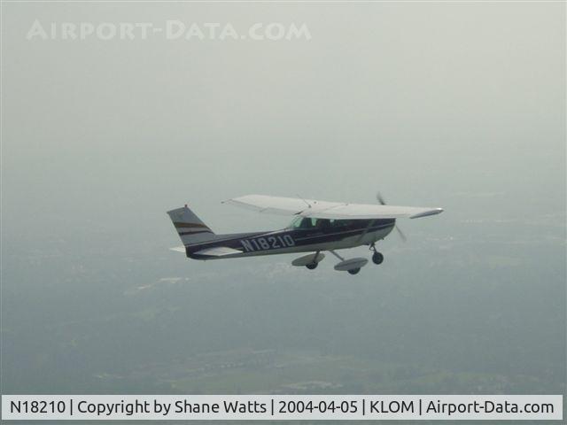 N18210, 1972 Cessna 150L C/N 15073865, Enroute to KLOM