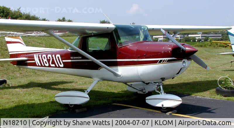 N18210, 1972 Cessna 150L C/N 15073865, Penelope Sittin' Purty