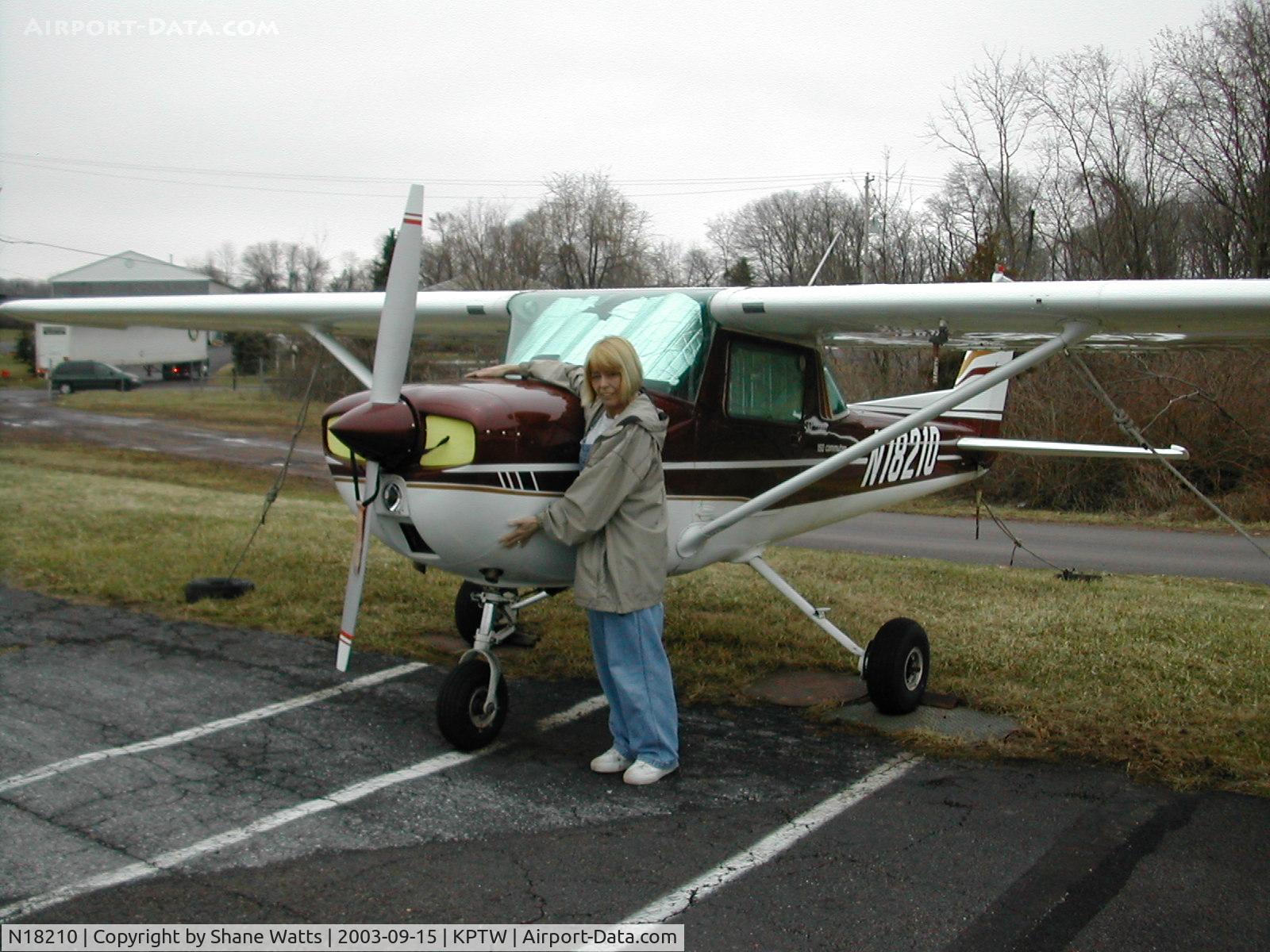 N18210, 1972 Cessna 150L C/N 15073865, Happy Birthday Honey!