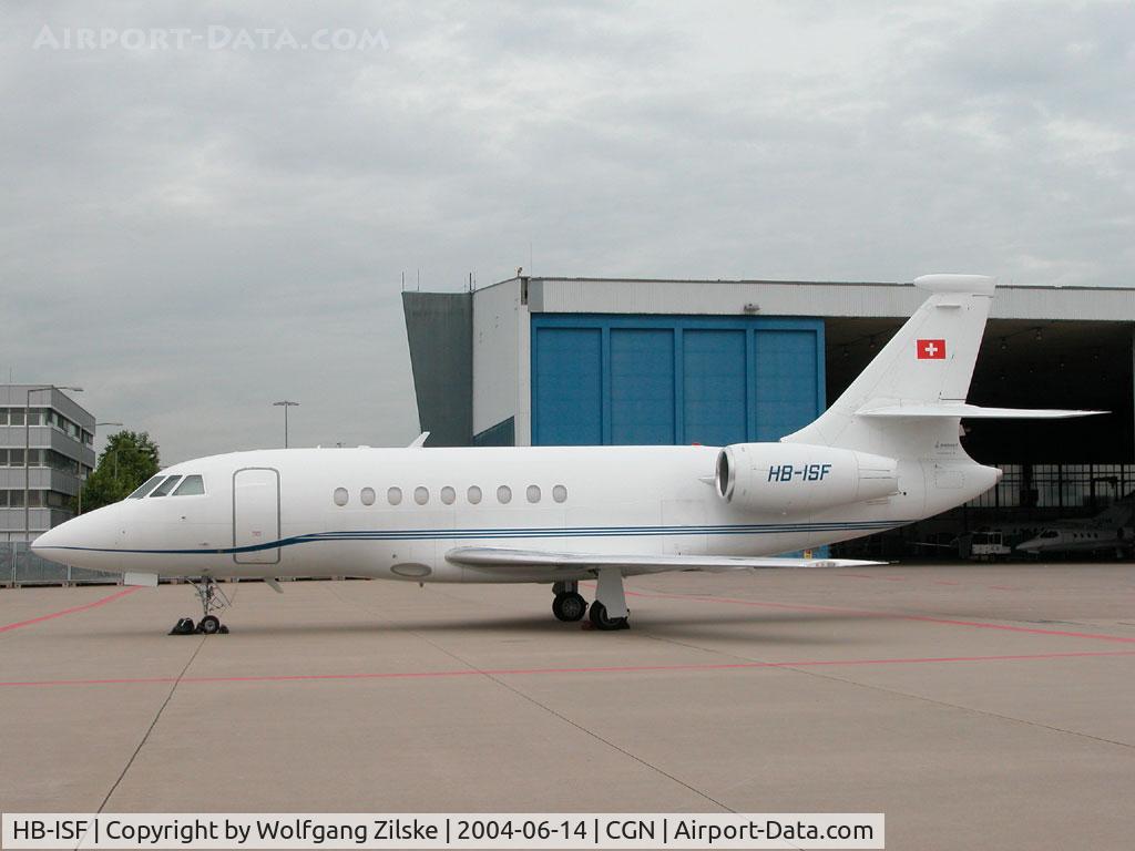 HB-ISF, 1996 Dassault Falcon 2000 C/N 026, visitor