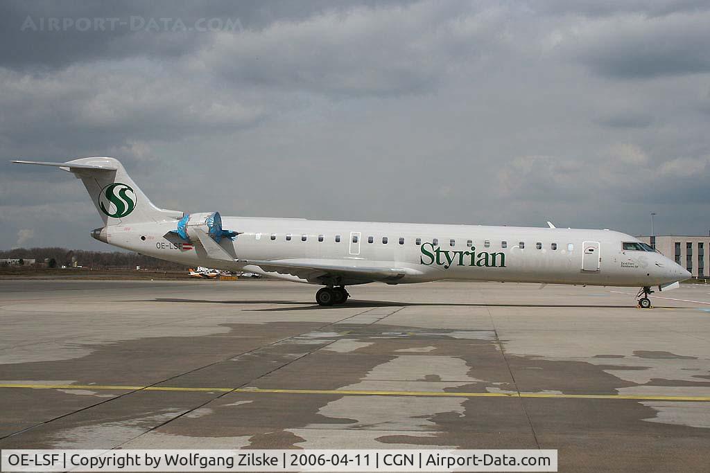 OE-LSF, Bombardier CRJ-702 (CL-600-2C10) Regional Jet C/N 10217, Engine missing