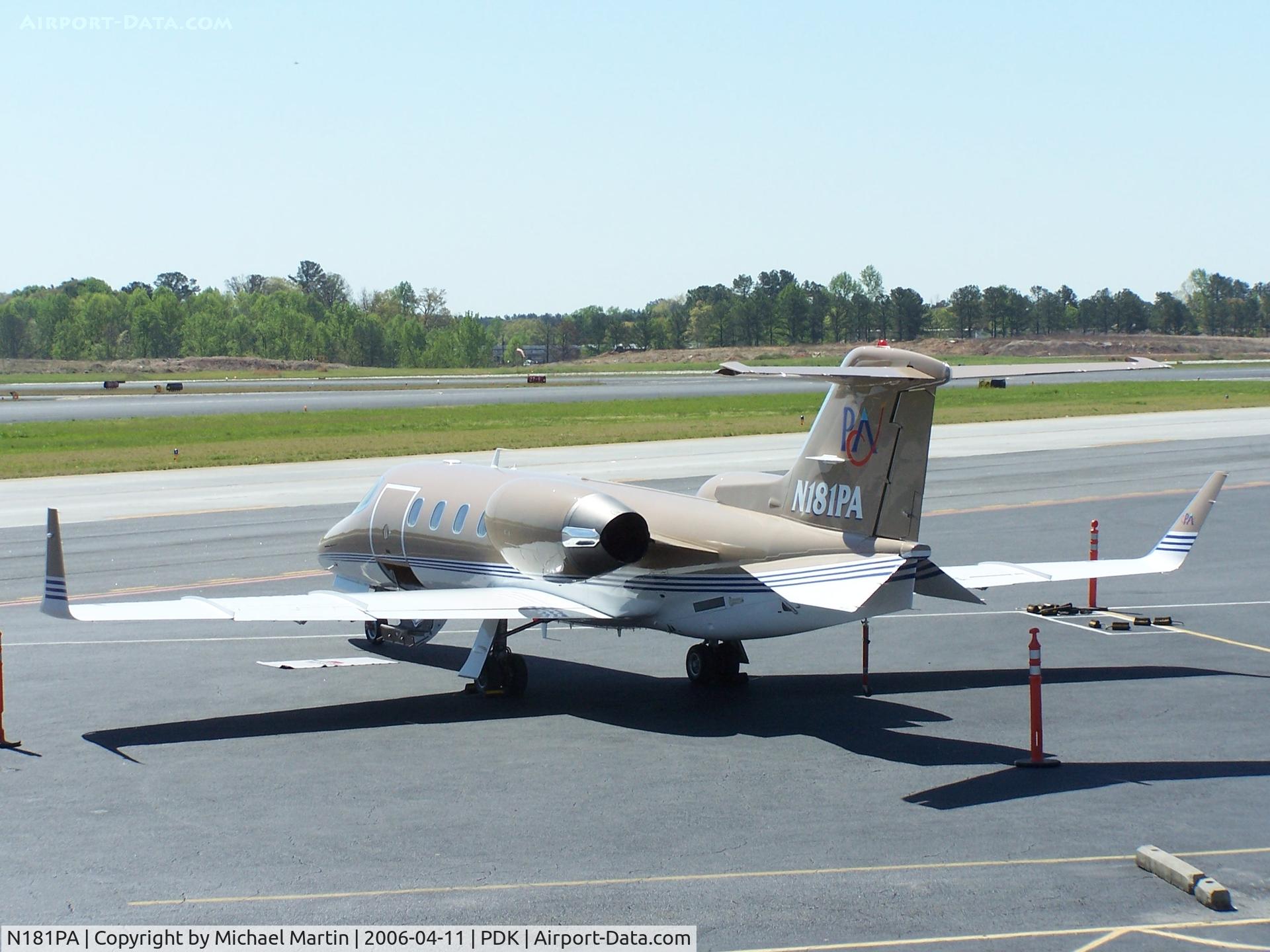 N181PA, 1998 Learjet Inc 31A C/N 31-156, Pinnacle Air Service @ Mercury Air Center