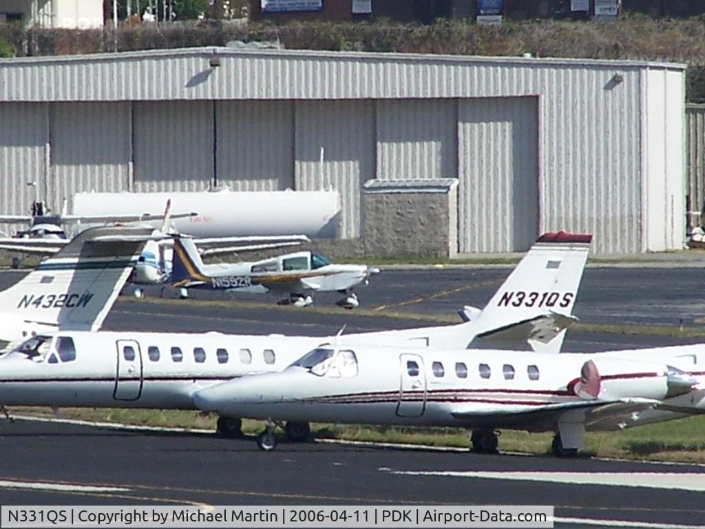 N331QS, 1995 Cessna 560 C/N 560-0331, Long range photo - parked on 16/34 with others