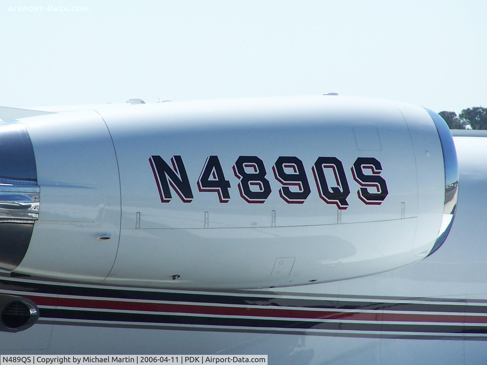 N489QS, 1999 Gulfstream Aerospace G-IV C/N 1389, Tail Numbers