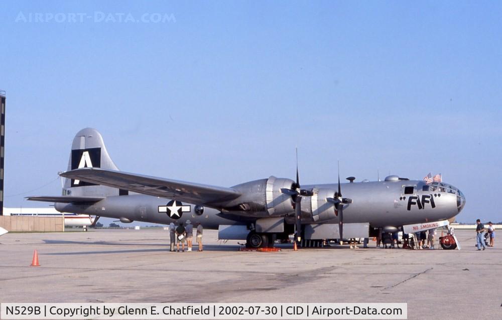 N529B, 1944 Boeing B-29A-60-BN Superfortress C/N 11547, Preparing for show