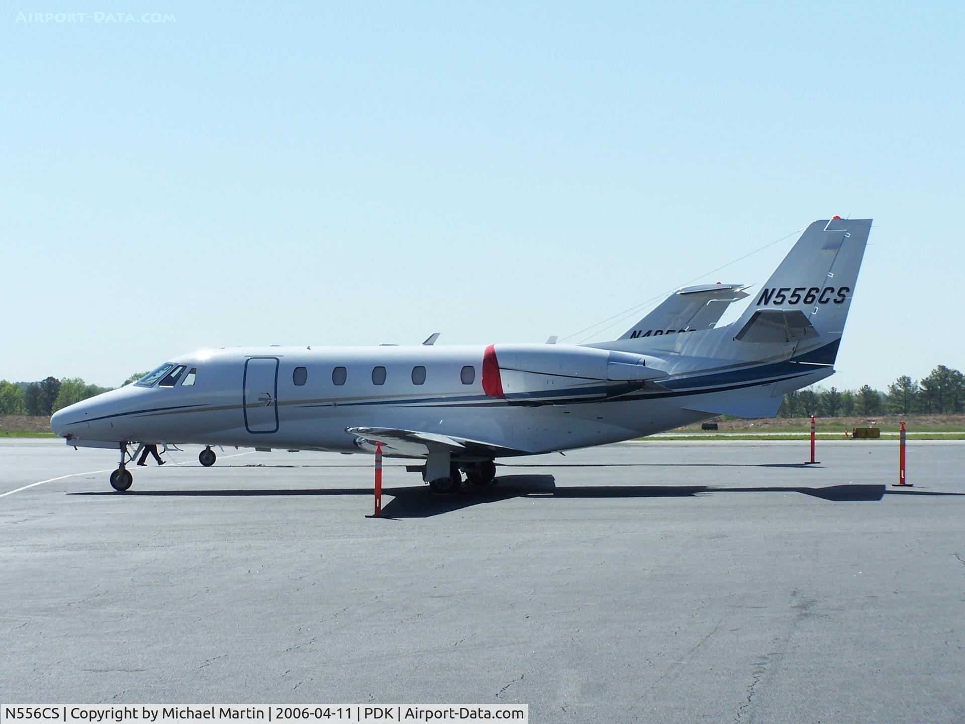 N556CS, 2005 Cessna 560XL C/N 560-5577, Tied Down @ Mercury Air Center with other A/C
