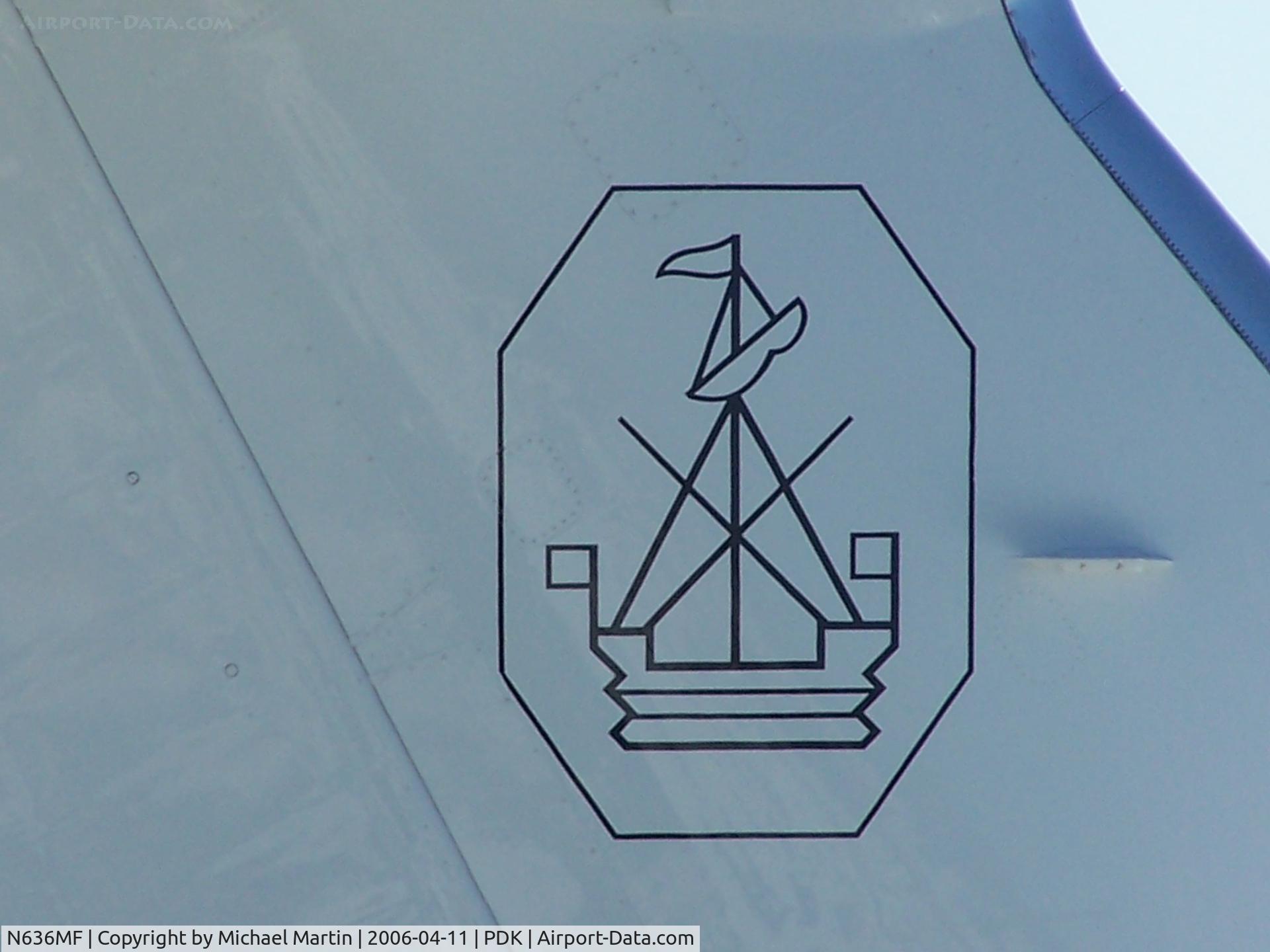 N636MF, 2006 Gulfstream Aerospace GV-SP (G550) C/N 5112, Tail Art