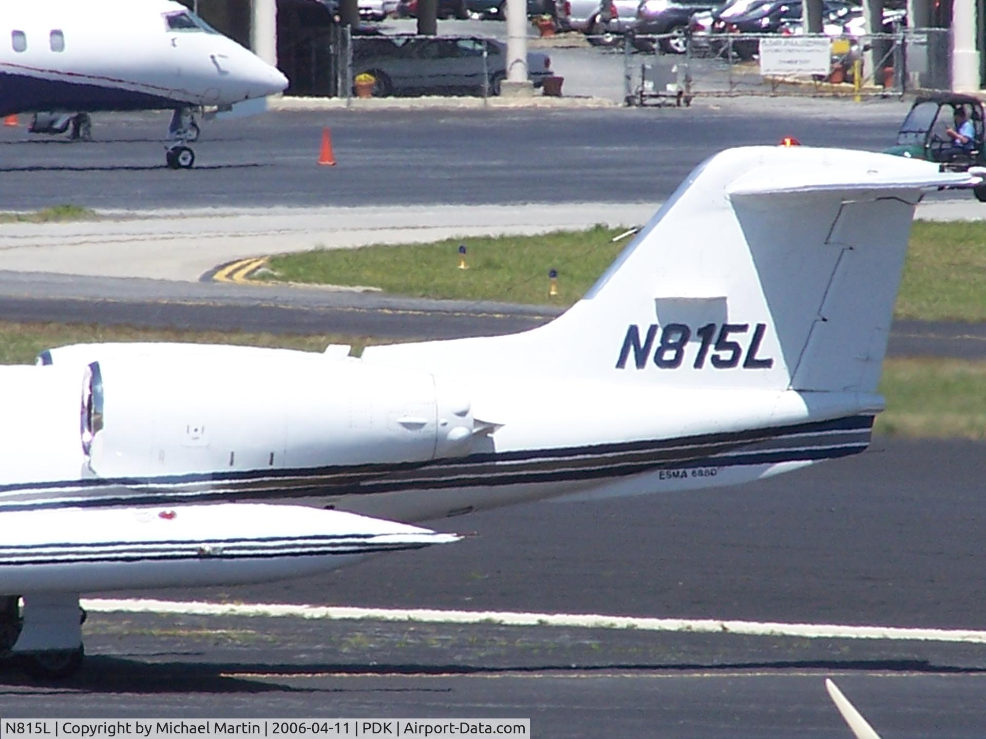 N815L, 1977 Gates Learjet 35A C/N 142, Tail Numbers