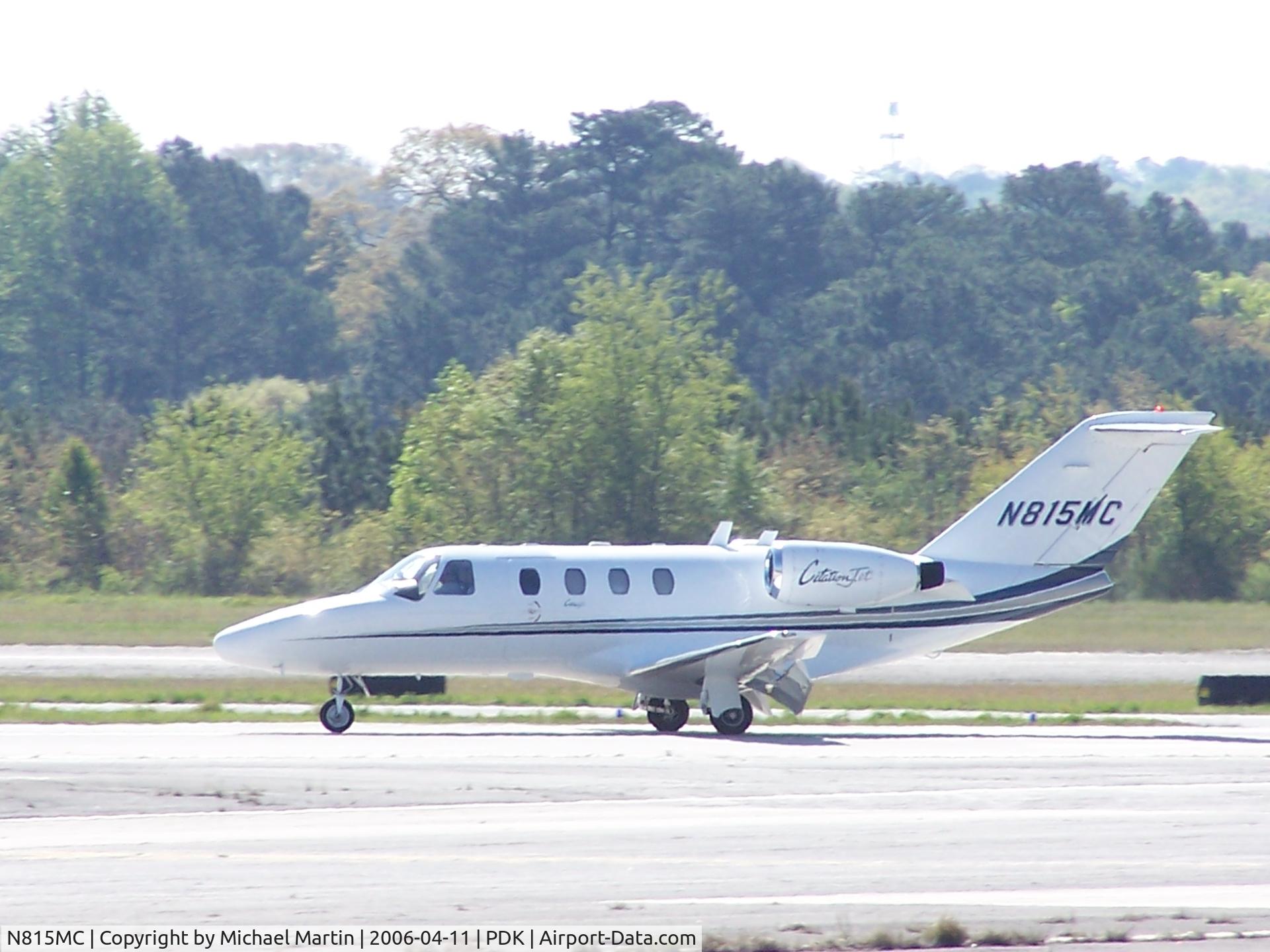 N815MC, 1996 Cessna 525 CitationJet CJ1 C/N 525-0142, Landing 2R from APF