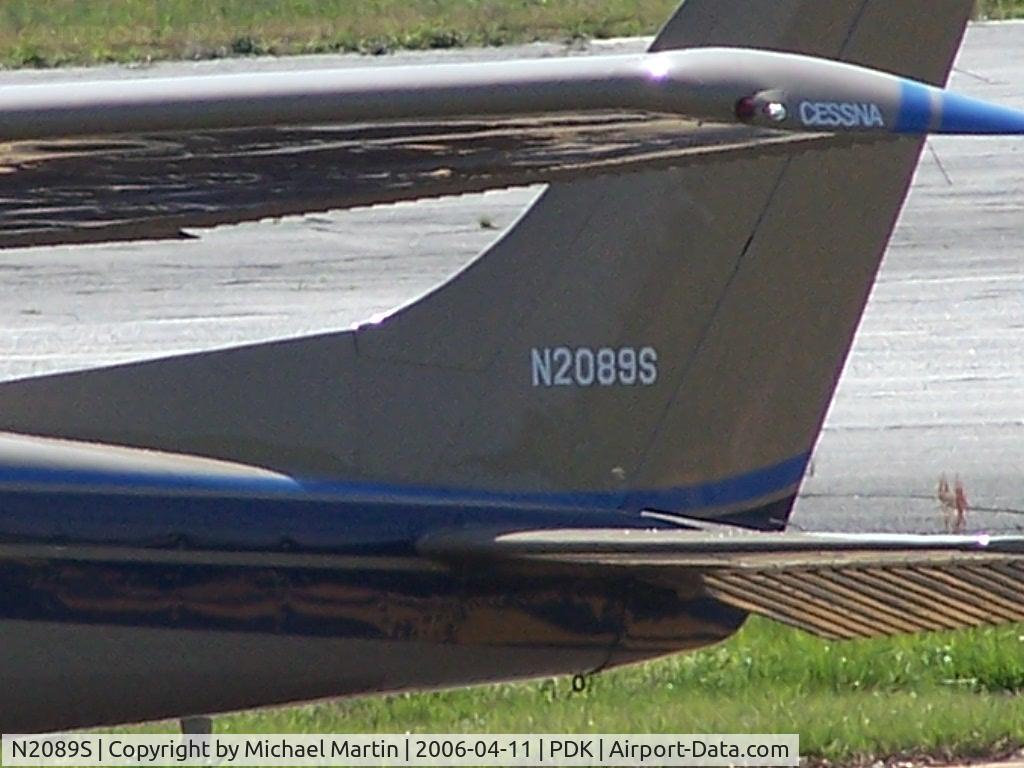 N2089S, Cessna R182 Skylane RG C/N R18201299, Tail Numbers