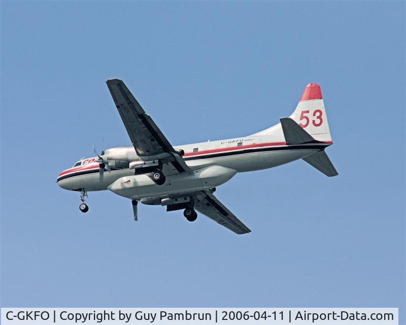 C-GKFO, 1953 Convair CV-580 C/N 78, Owned by Conair - Abbotsford, B.C.