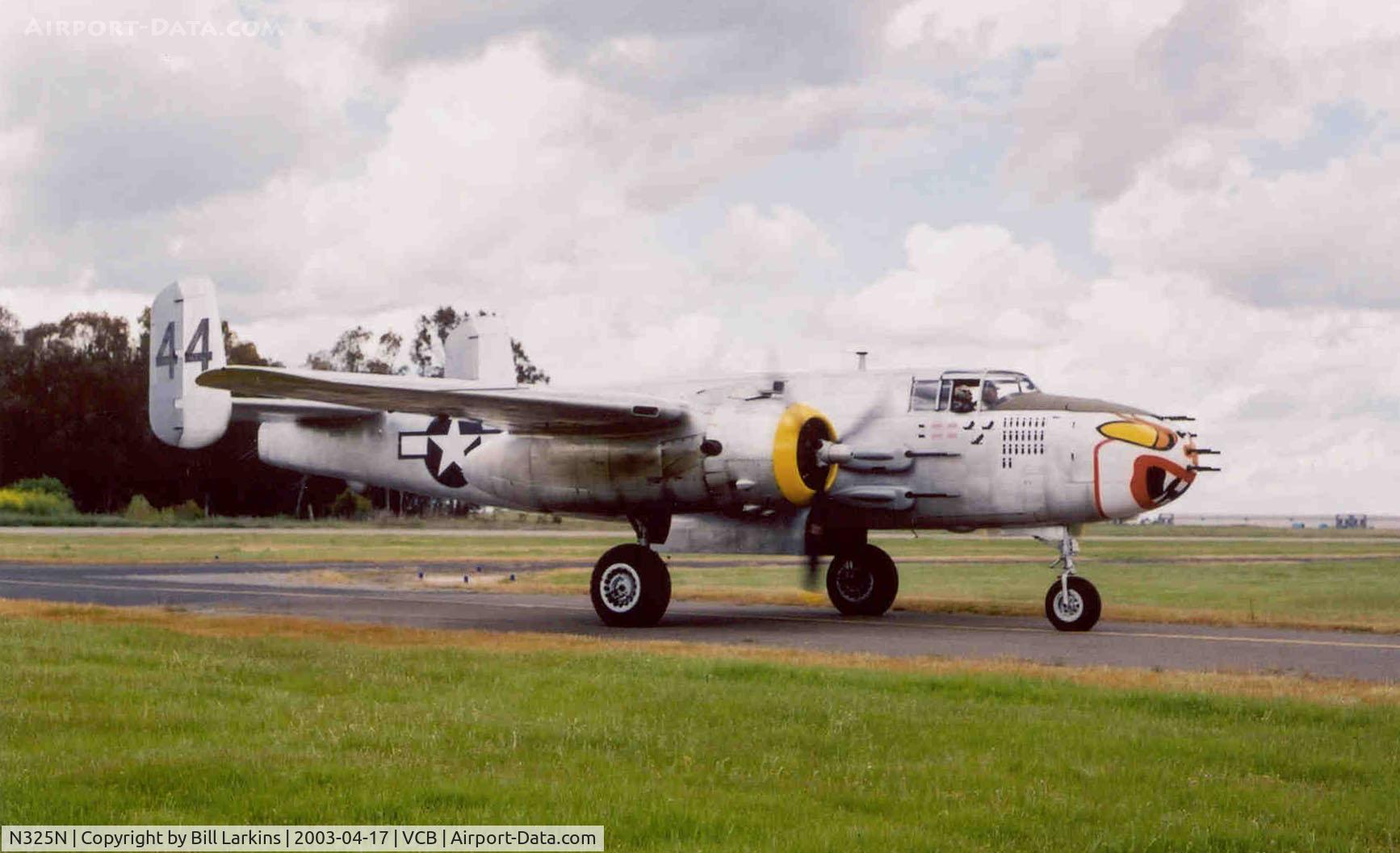 N325N, 1945 North American B-25J-30/32-NC Mitchell Mitchell C/N 108-47452, At Doolittle Raiders reuinion