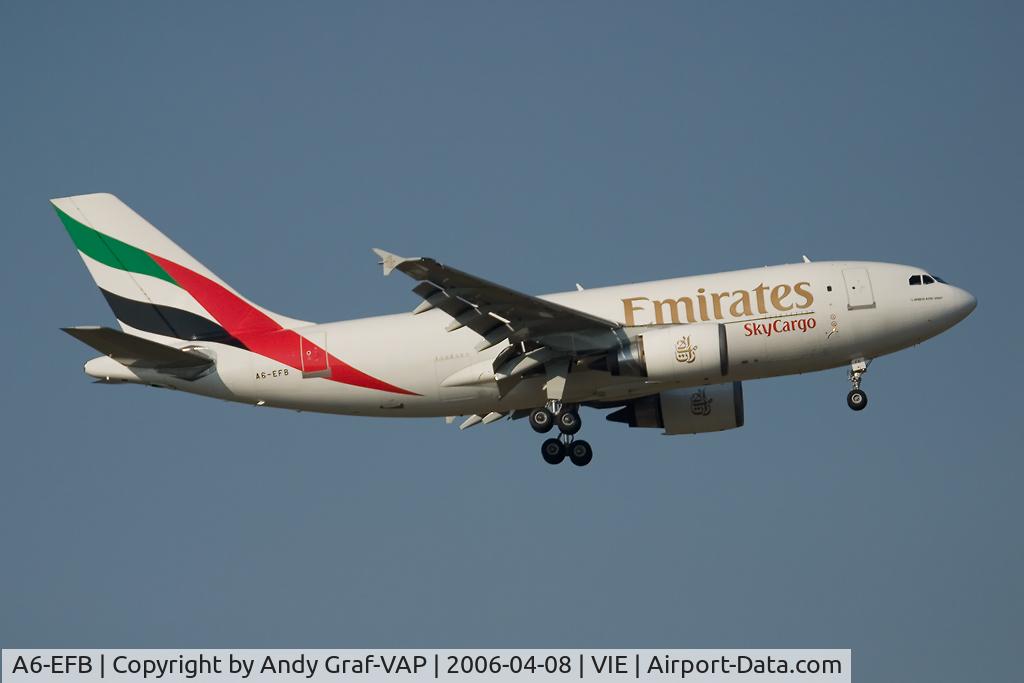 A6-EFB, 1991 Airbus A310-308(F) C/N 592, On short final RWY11.