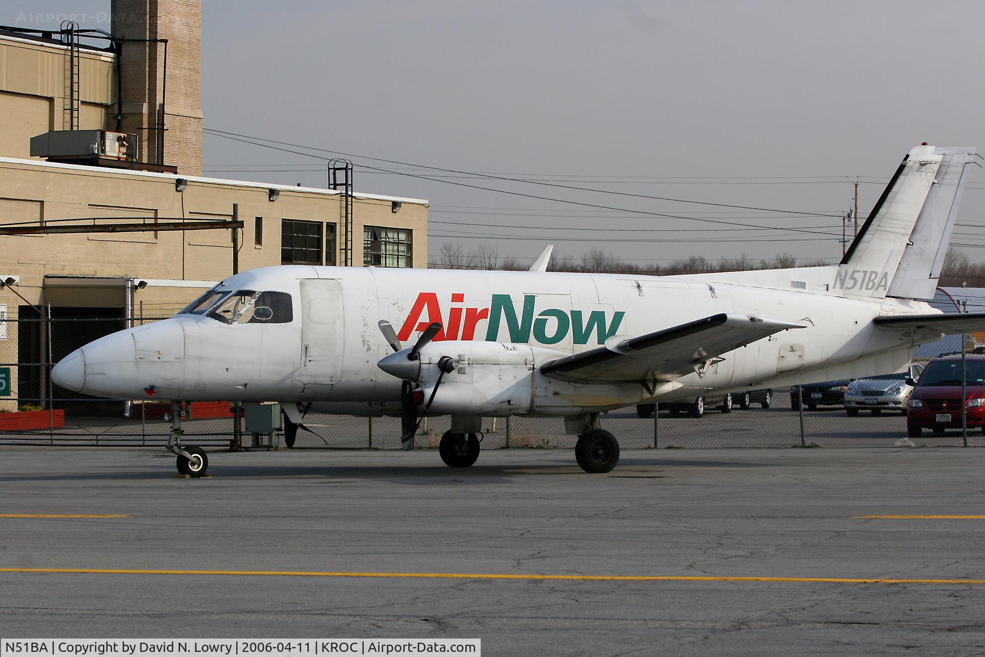 N51BA, 1982 Embraer EMB-110P1 Bandeirante C/N 110.404, N51BA at KROC.