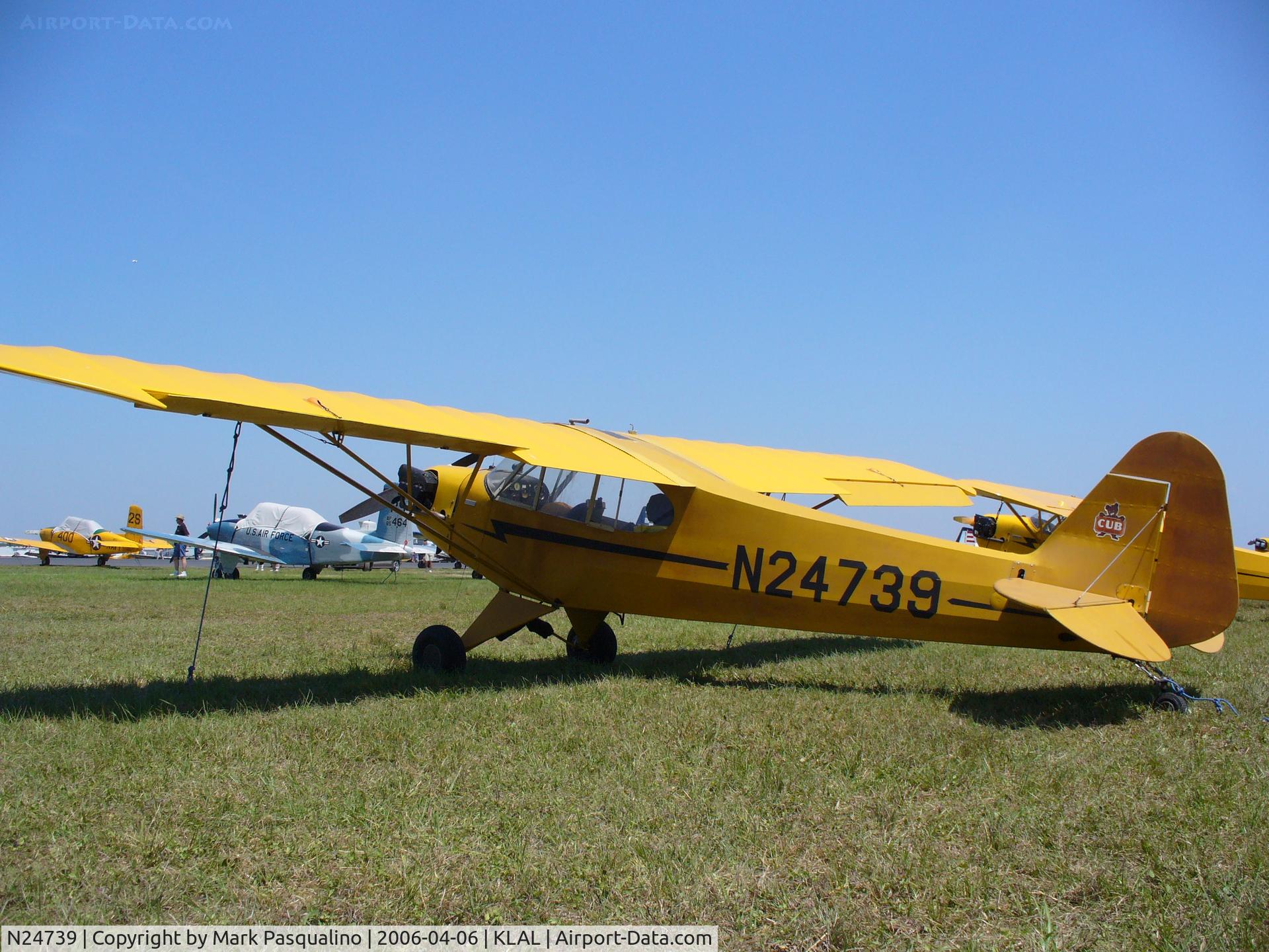 N24739, 1939 Piper J3C-65 Cub C/N 3410, Piper J-3