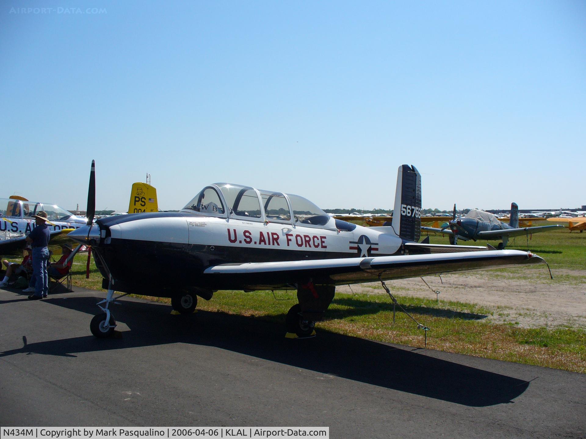 N434M, 1955 Beech A45 C/N G-756, Beech T-34A