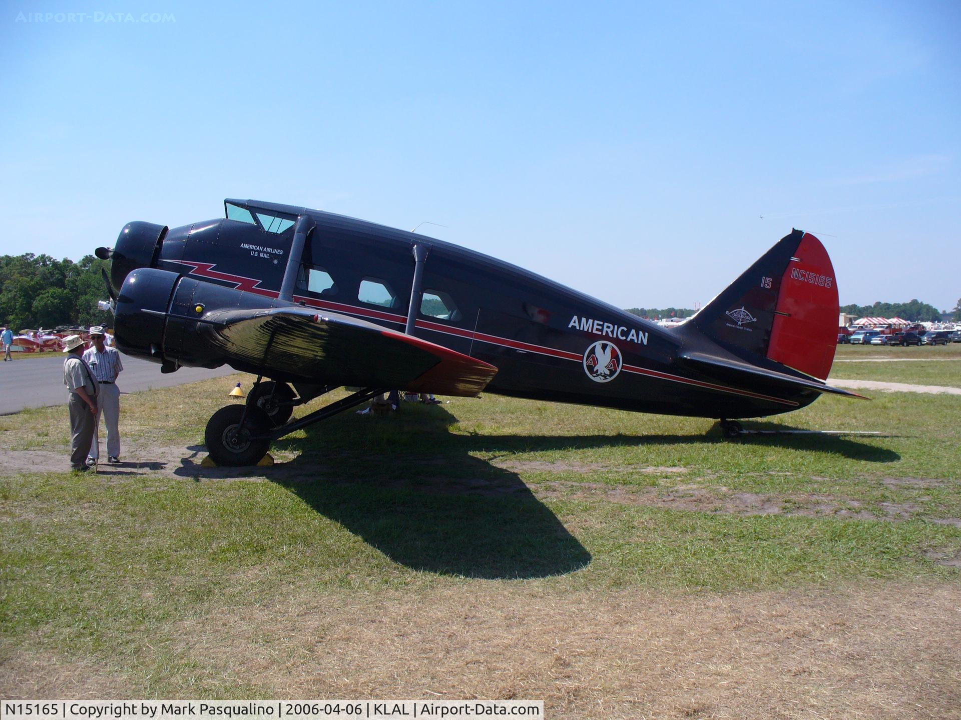 N15165, 1936 Stinson A C/N 9125, Stinson A