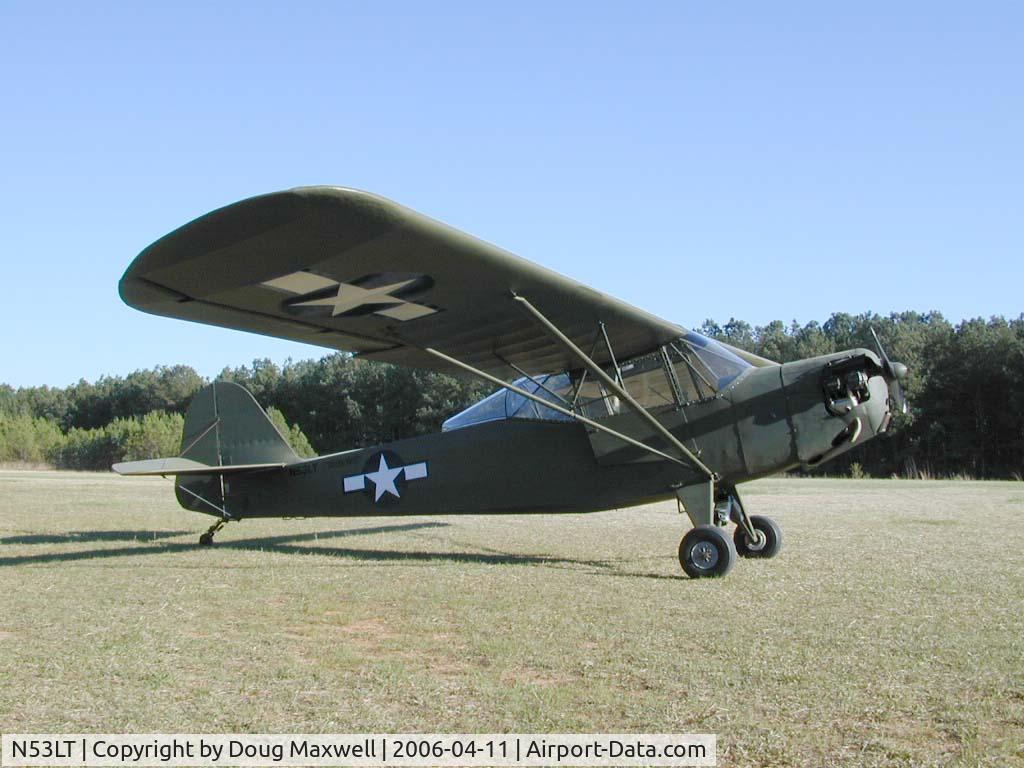N53LT, 1943 Taylorcraft DCO-65 C/N L-4900, DCO65, L2B  Restoration completed January 2006