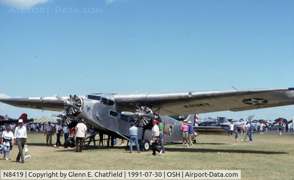 N8419, 1929 Ford 5-AT-C Tri-Motor C/N 58, Dressed up as a C-4A