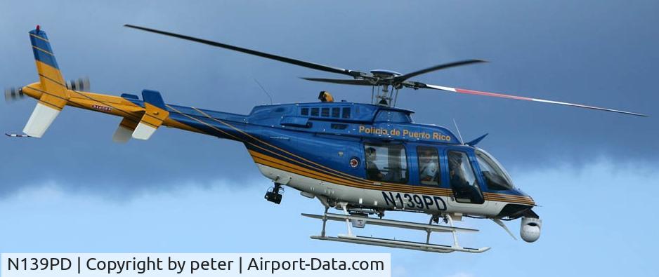 N139PD, 2004 Bell 407 C/N 53631, This one of four Bell 407 of Police departments, Also have a  one BK117,one Bell 412, three Bell OH-58, MD520N (NOTAR)  and two MD500E.