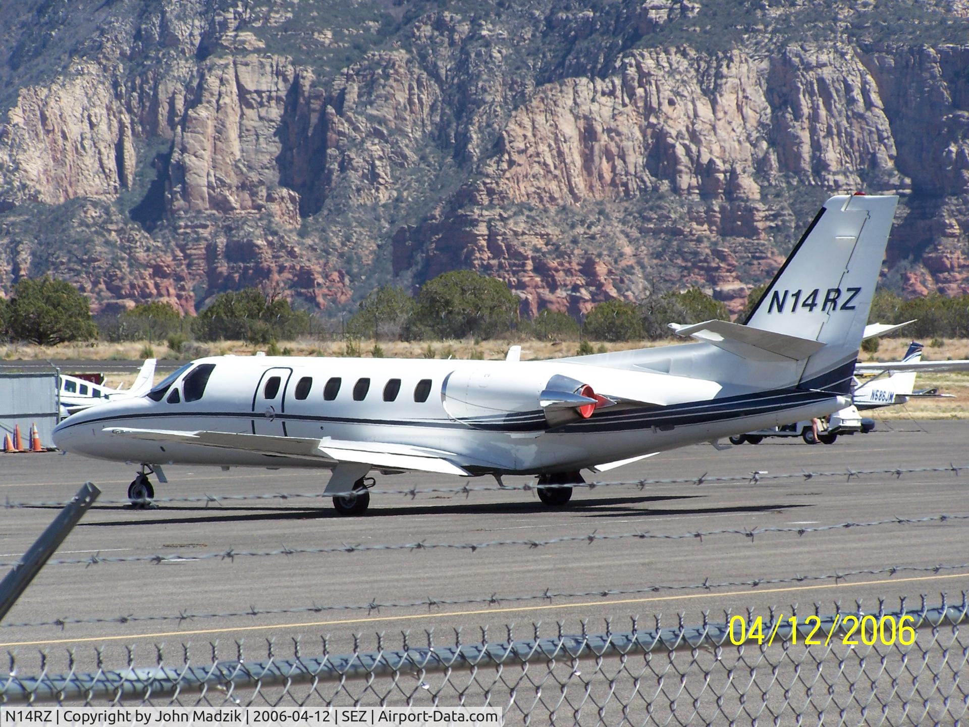 N14RZ, 1981 Cessna 550 Citation II C/N 550-0390, Sedona Airport