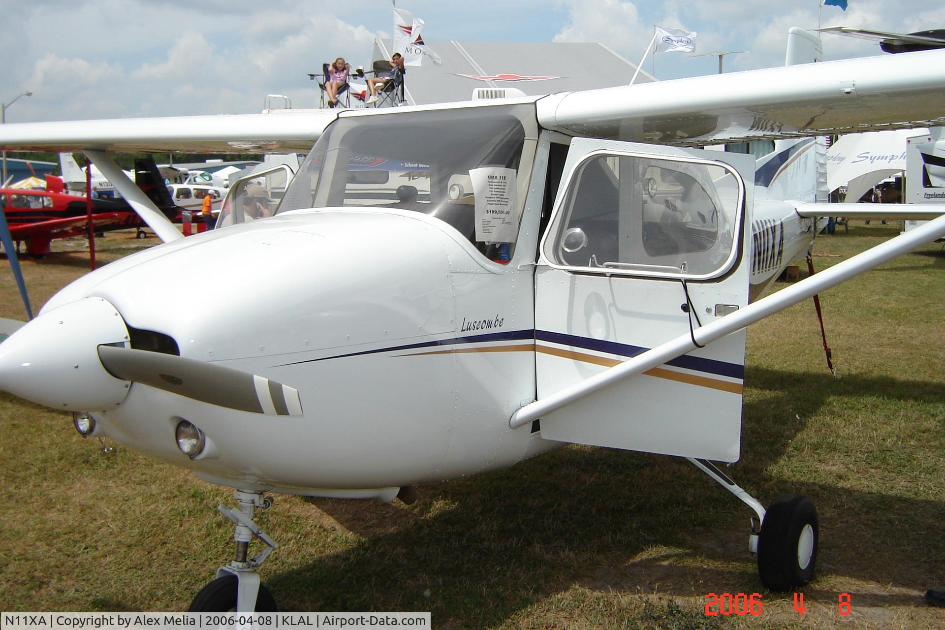 N11XA, 2001 Luscombe 11E Sedan C/N 11E-00996, N11XA at 2006 Sun 'N Fun at Lakeland, Fla.