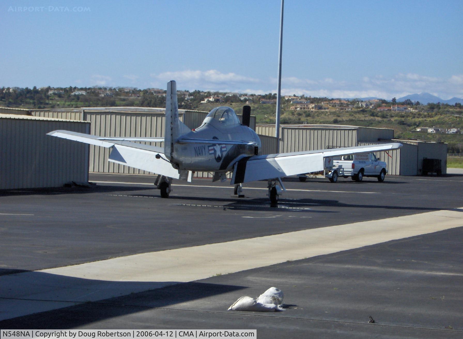 N548NA, North American T-28C Trojan C/N 226-125, 0000 North American T-28C TROJAN, Wright Cyclone R-1820-9HD, 1,425 Hp, Experimental class
