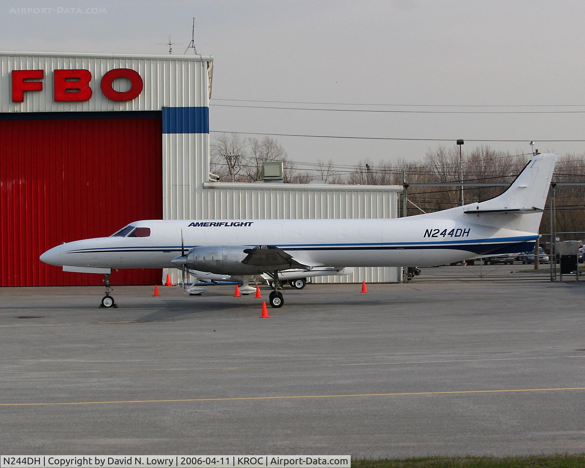 N244DH, 1985 Fairchild SA-227AT Merlin IVC C/N AT-618B, N244DH at KROC.