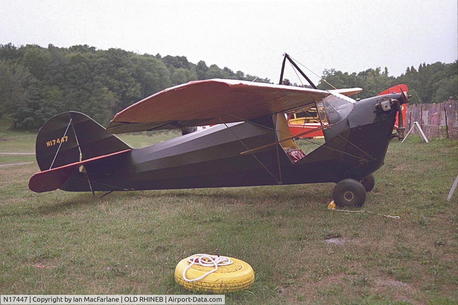 N17447, 1936 Aeronca C-3 C/N A-754, From Old Rhinebeck Airshow