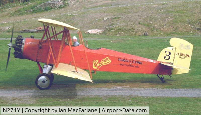N271Y, 1929 Curtiss-Wright Fledgling C/N B-52, Curtis Fledgling
