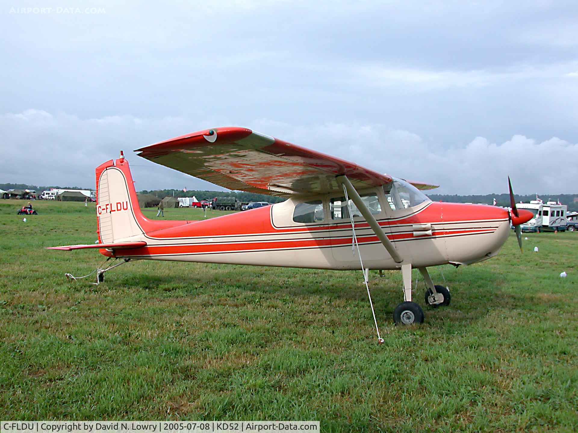 C-FLDU, 1958 Cessna 172 C/N 46281, C-FLDU at KD52.