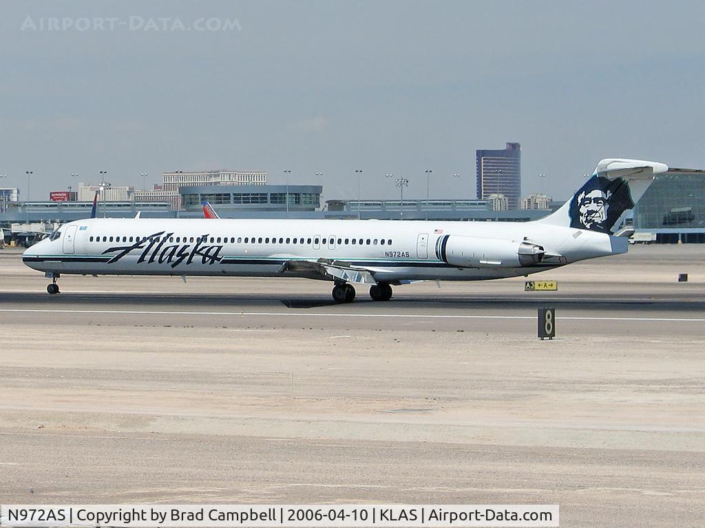 N972AS, 1994 McDonnell Douglas MD-83 (DC-9-83) C/N 53448, Alaska Airlines / 1994 McDonnell Douglas DC-9-83(MD-83)